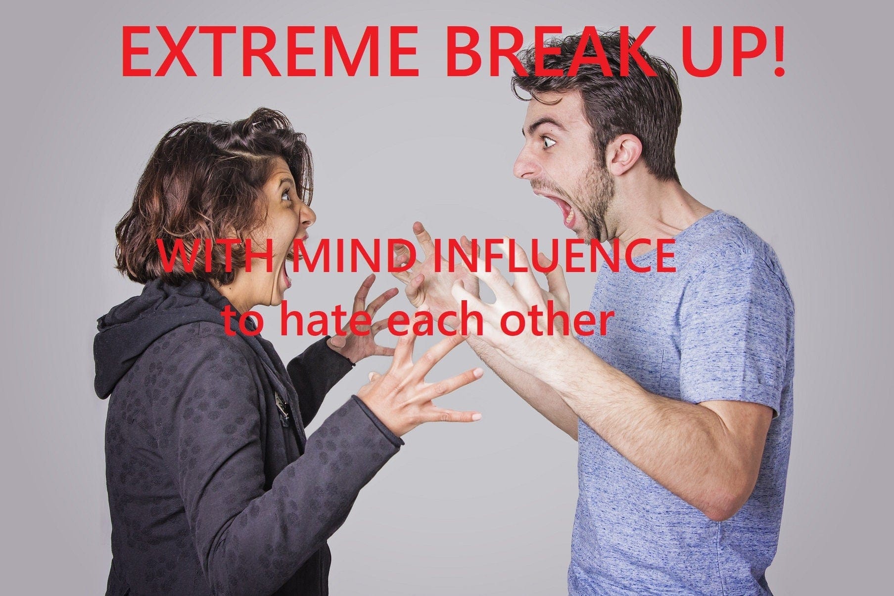 EXTREME Break Up Spell with MIND IMPLANTS in Both Their Minds to make them repulsed by each other and Make Them Break Up Now! - Black Magic Temple